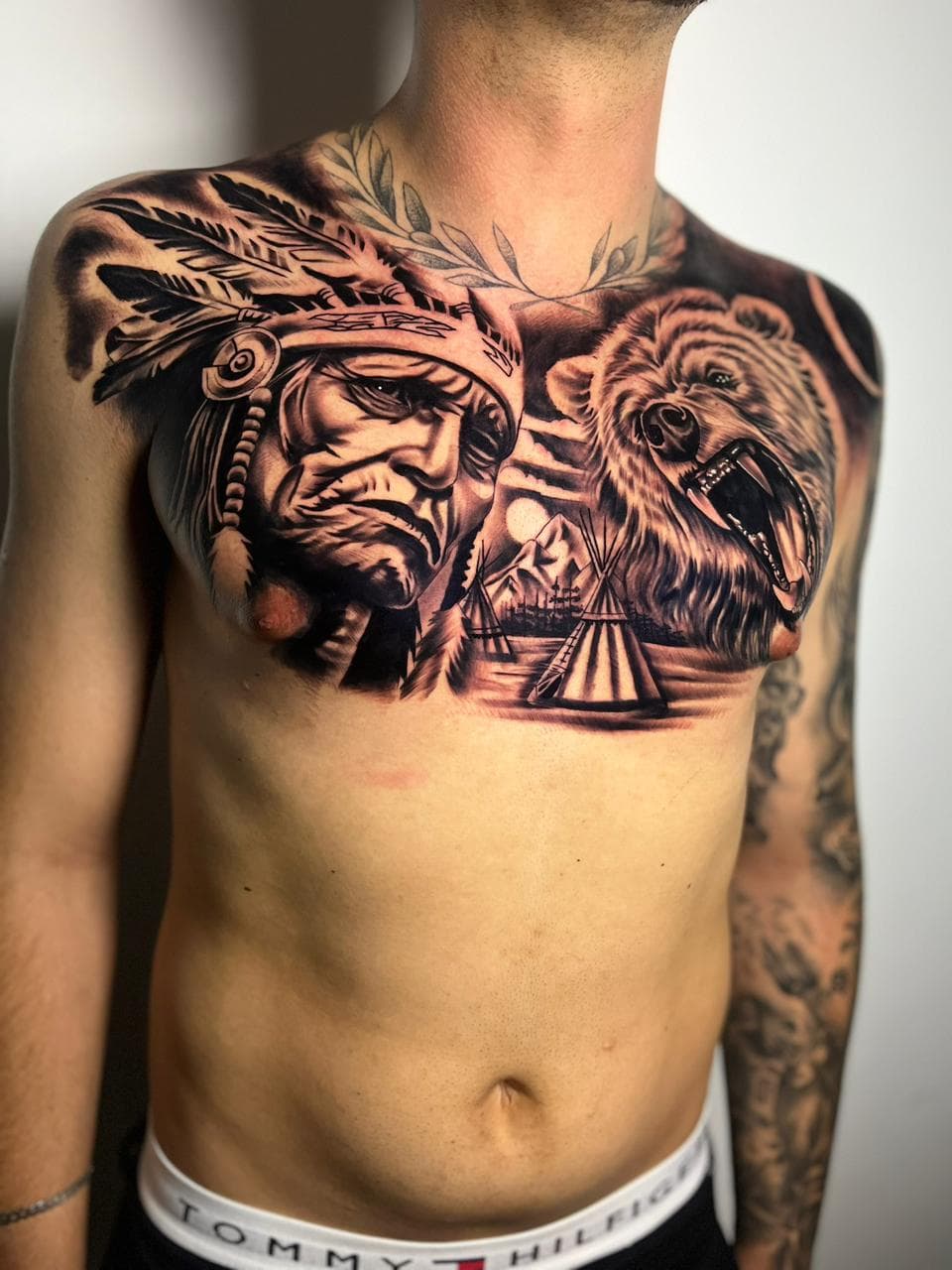 Composición con sombras suaves