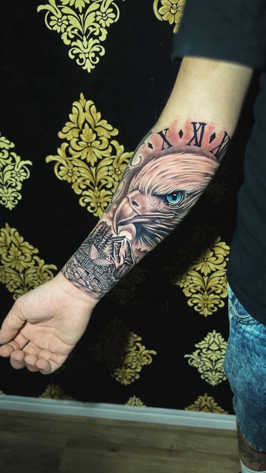 Tatuaje ornamental delicado